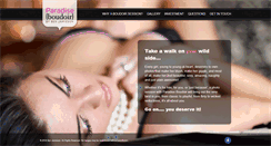 Desktop Screenshot of paradiseboudoir.com